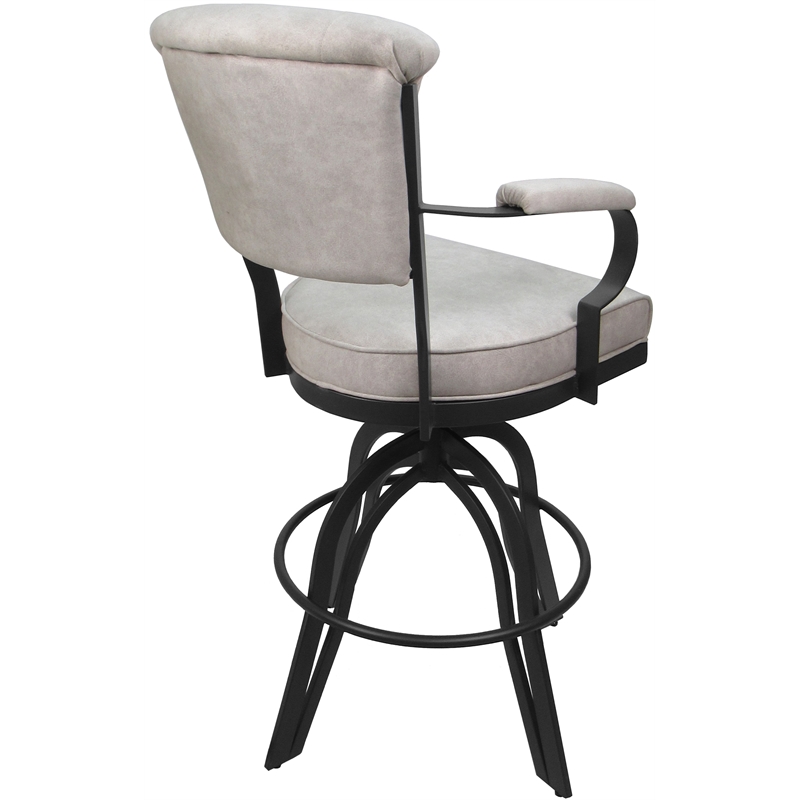 Swivel Tilt Metal Counter Stool 24