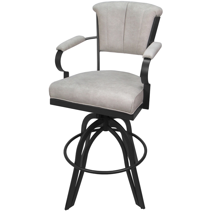 Swivel Tilt Metal Counter Stool 24