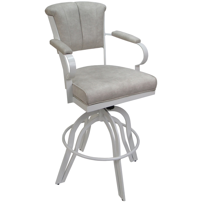 Swivel Tilt Metal Counter Stool 24