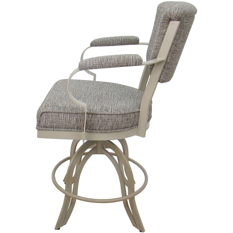 Swivel Tilt Metal Counter Stool 24