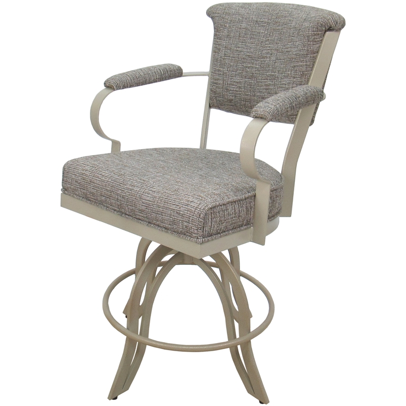 Swivel Tilt Metal Counter Stool 24