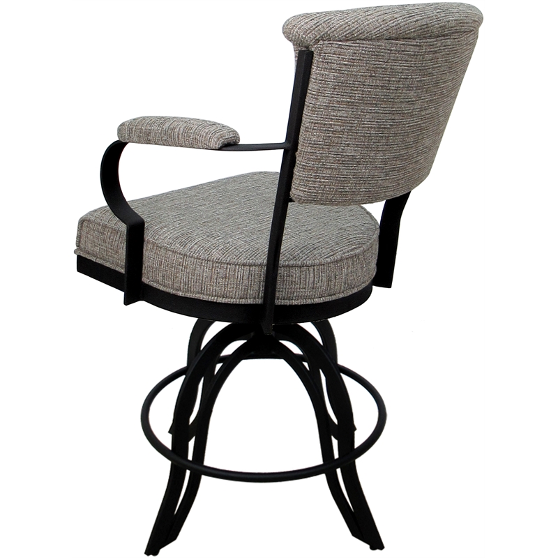 Swivel Tilt Metal Counter Stool 24