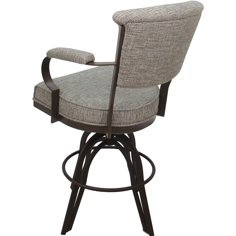Swivel Tilt Metal Counter Stool 24
