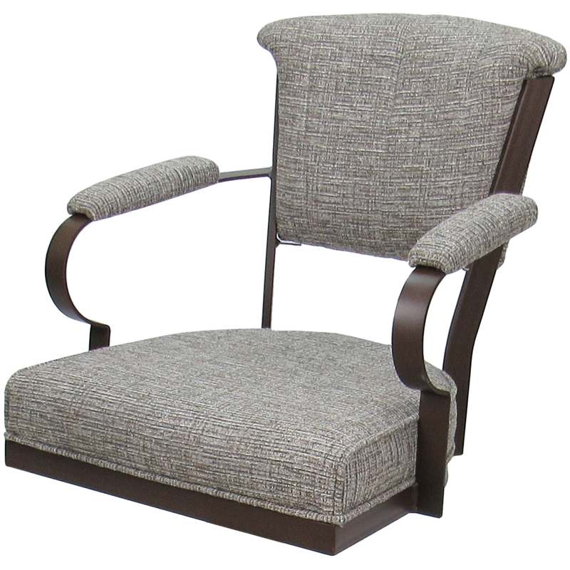 Swivel Tilt Metal Counter Stool 24