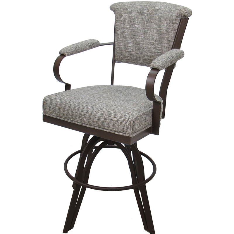 Swivel Tilt Metal Counter Stool 24