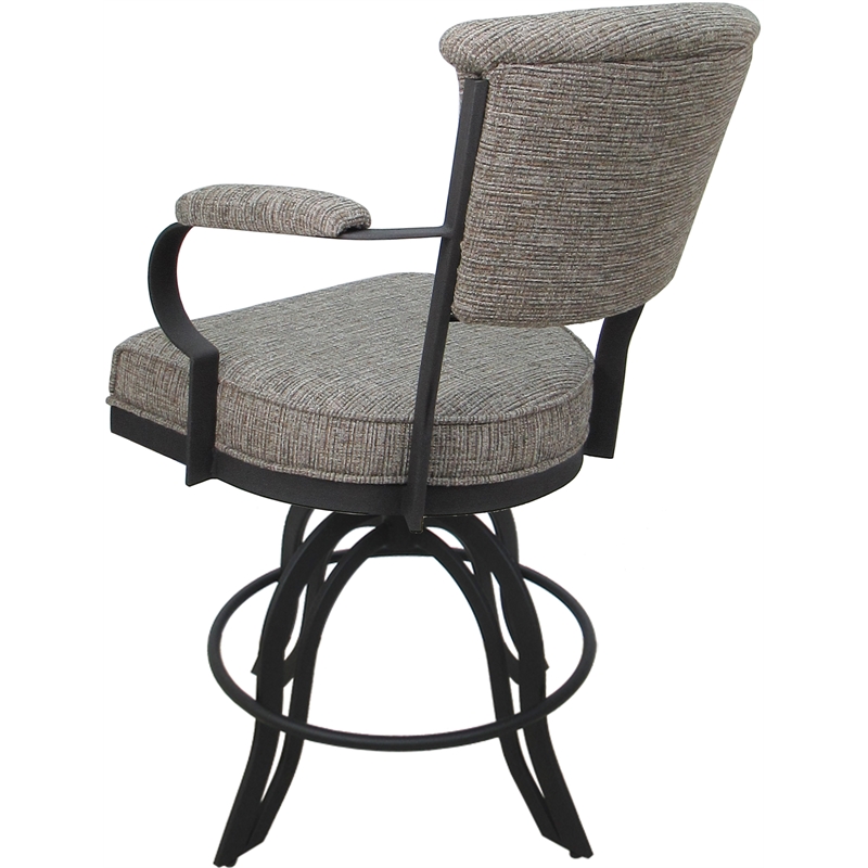 Swivel Tilt Metal Counter Stool 24
