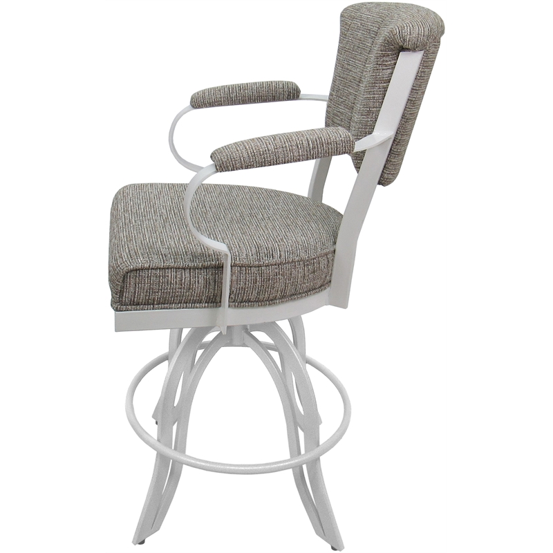 Swivel Tilt Metal Counter Stool 24