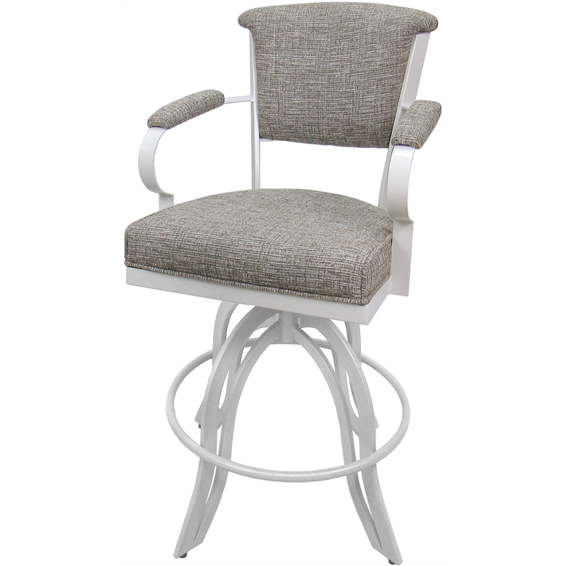 Swivel Tilt Metal Counter Stool 24