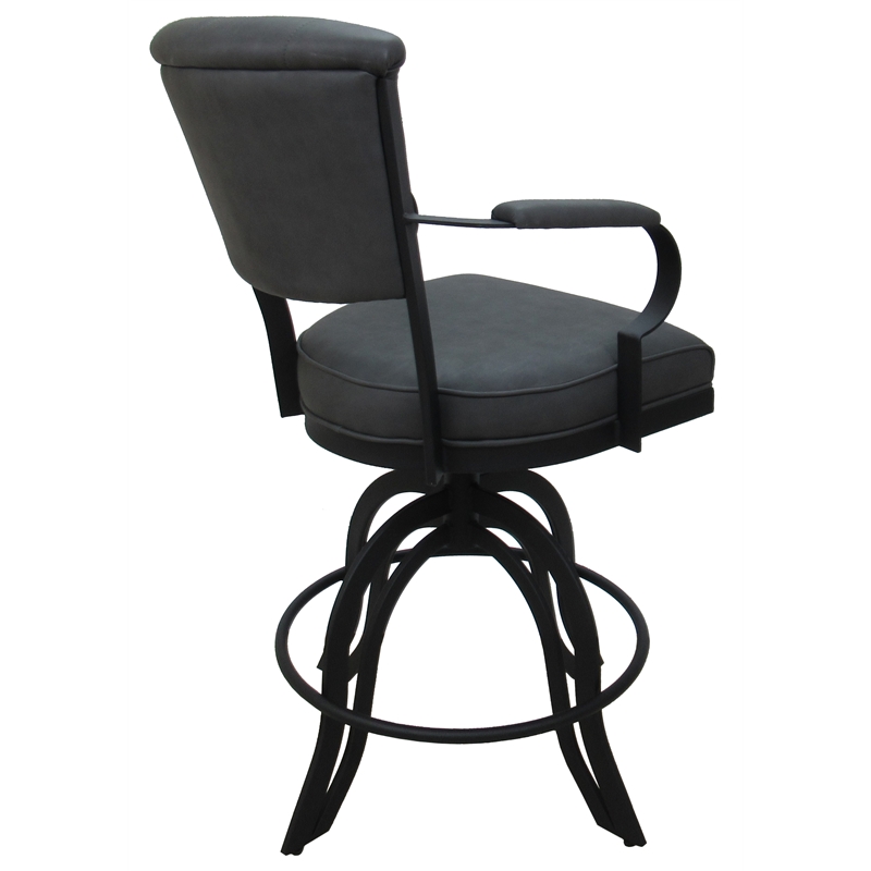 Swivel Tilt Metal Counter Stool 24