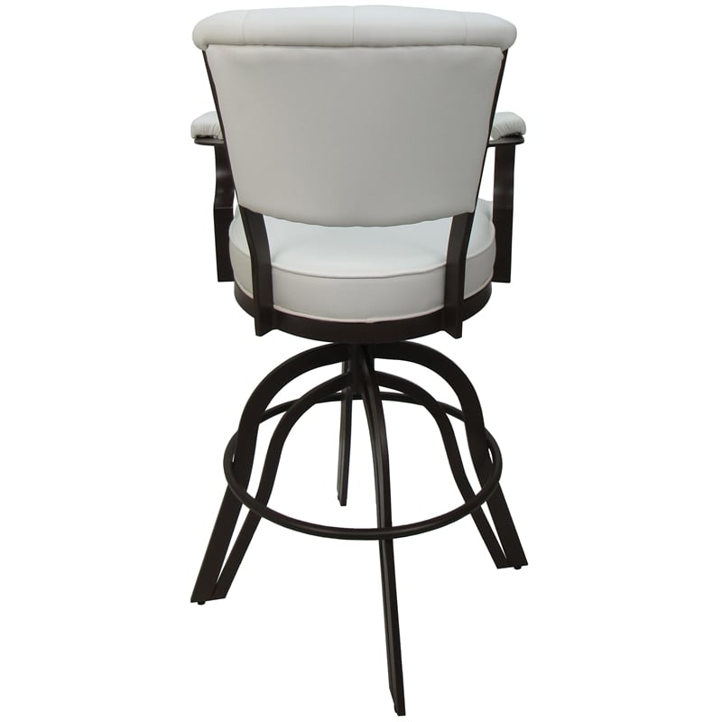 Swivel Tilt Metal Counter Stool 24