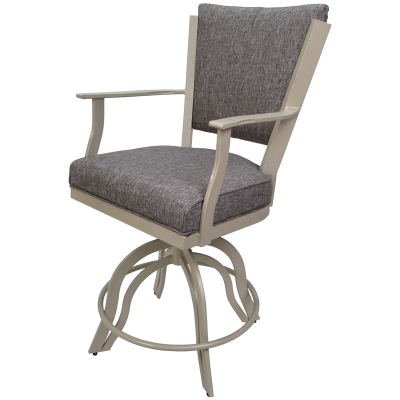 Swivel Tilt Metal Counter Stool 24