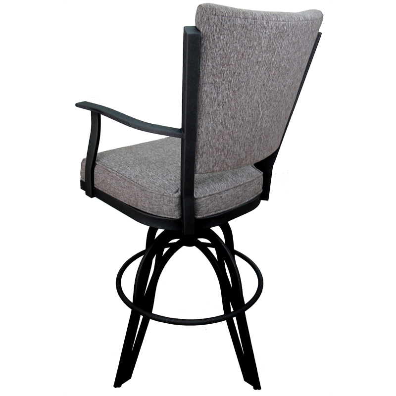 Swivel Tilt Metal Counter Stool 24