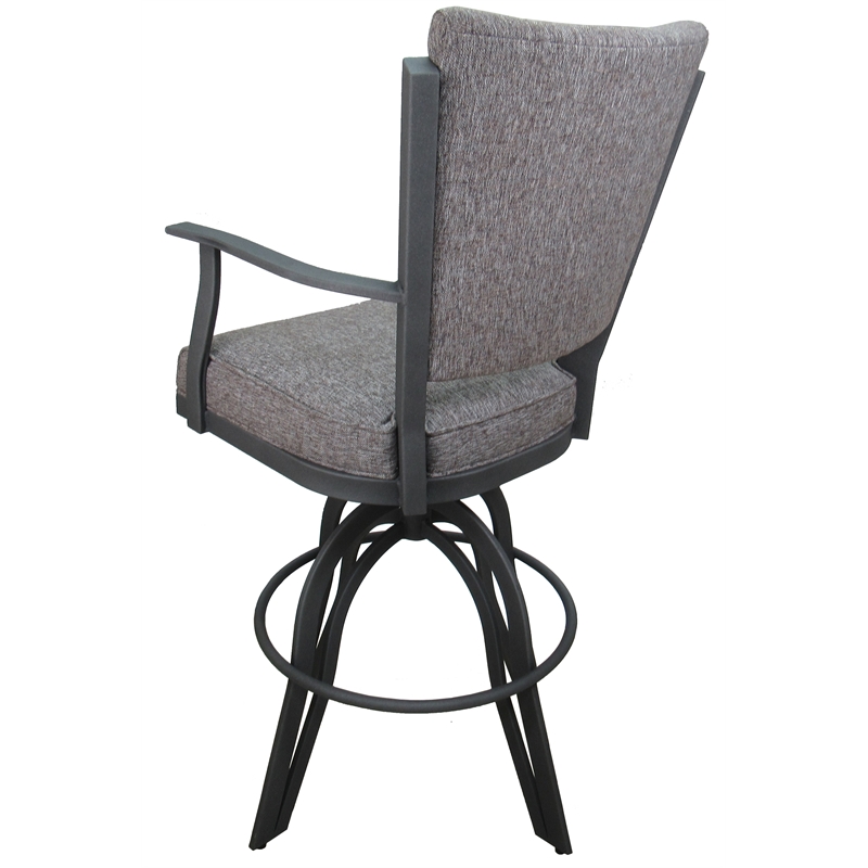 Swivel Tilt Metal Counter Stool 24