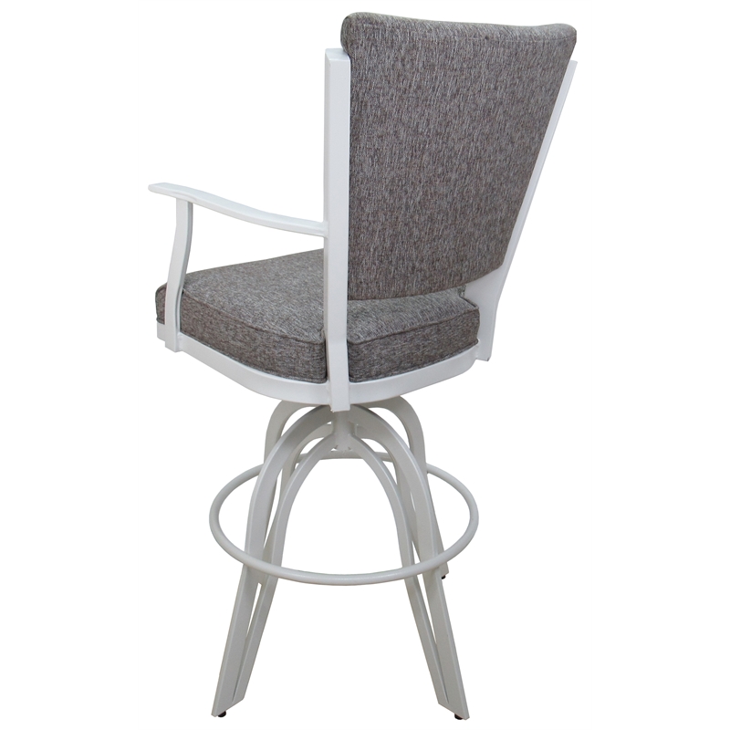 Swivel Tilt Metal Counter Stool 24