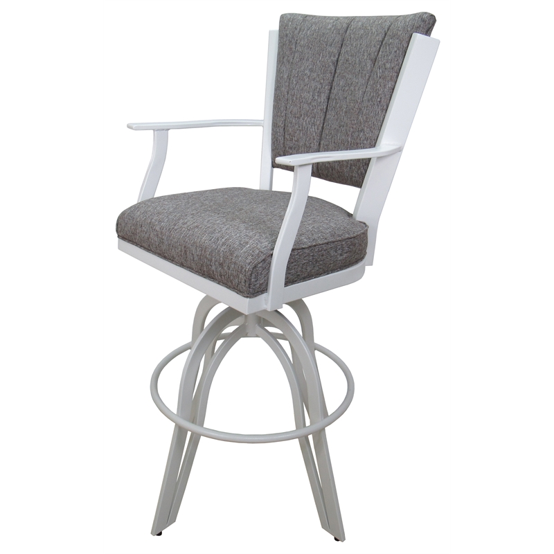 Swivel Tilt Metal Counter Stool 24