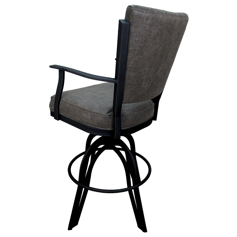 Swivel Tilt Metal Counter Stool 24
