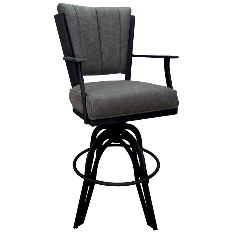 Swivel Tilt Metal Counter Stool 24