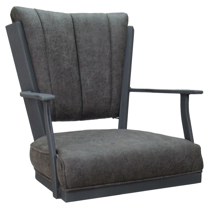 Swivel Tilt Metal Counter Stool 24