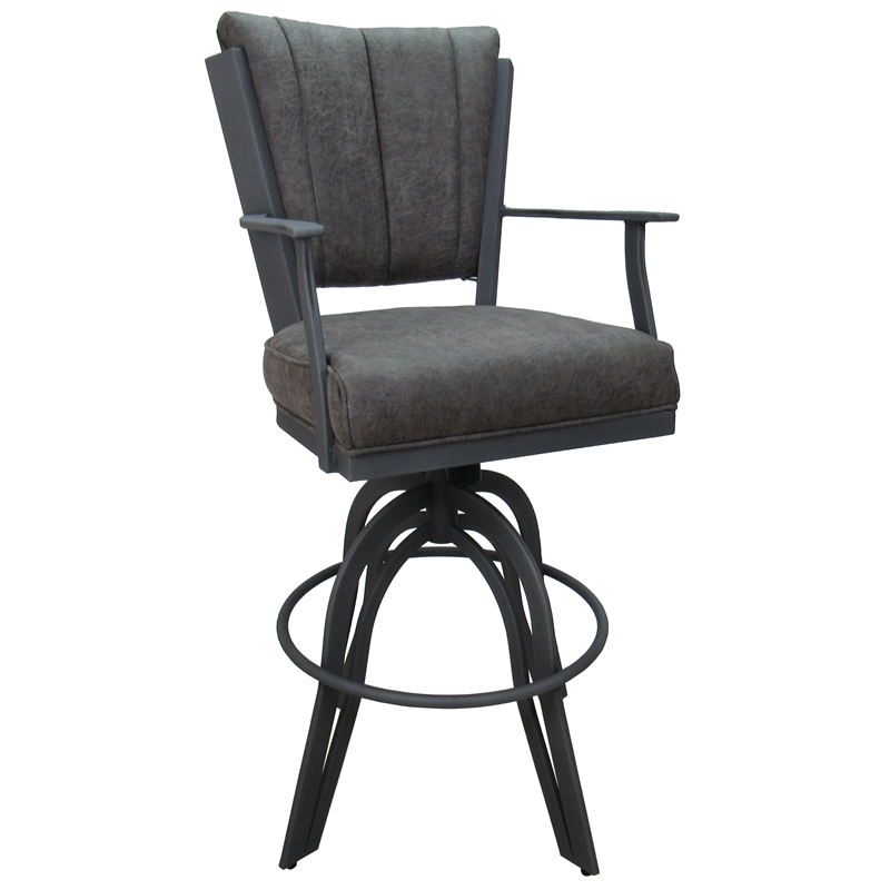 Swivel Tilt Metal Counter Stool 24