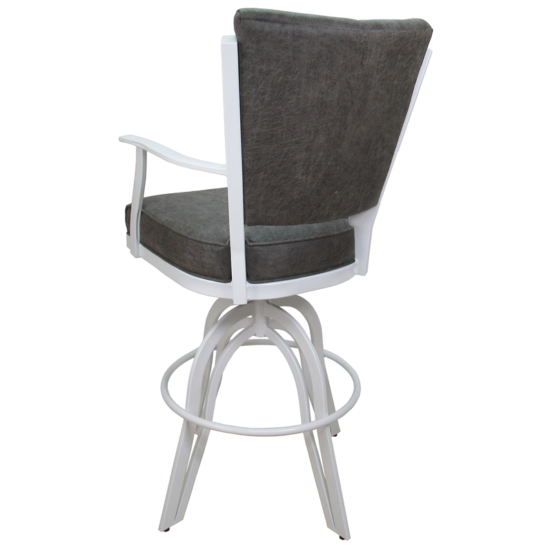 Swivel Tilt Metal Counter Stool 24