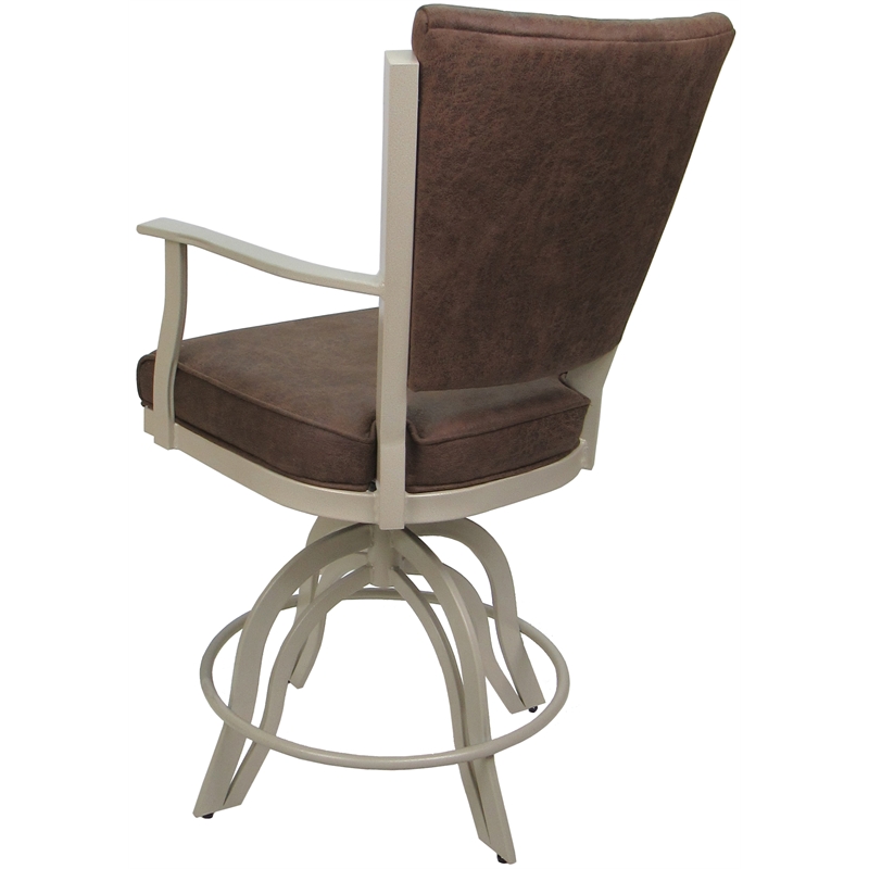 Swivel Tilt Metal Counter Stool 24