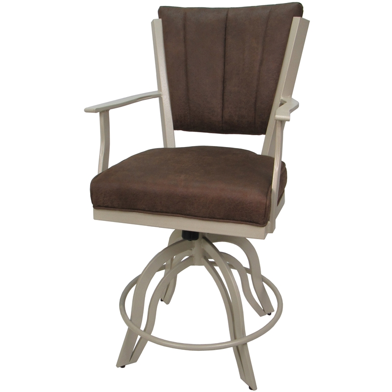 Swivel Tilt Metal Counter Stool 24