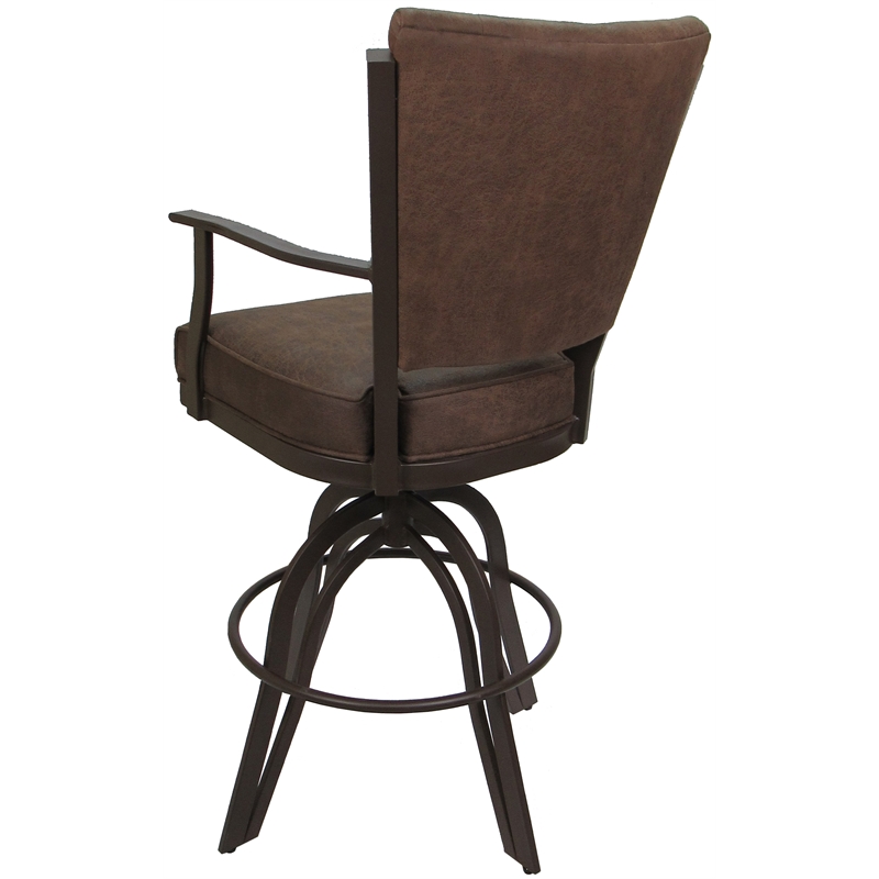 Swivel Tilt Metal Counter Stool 24