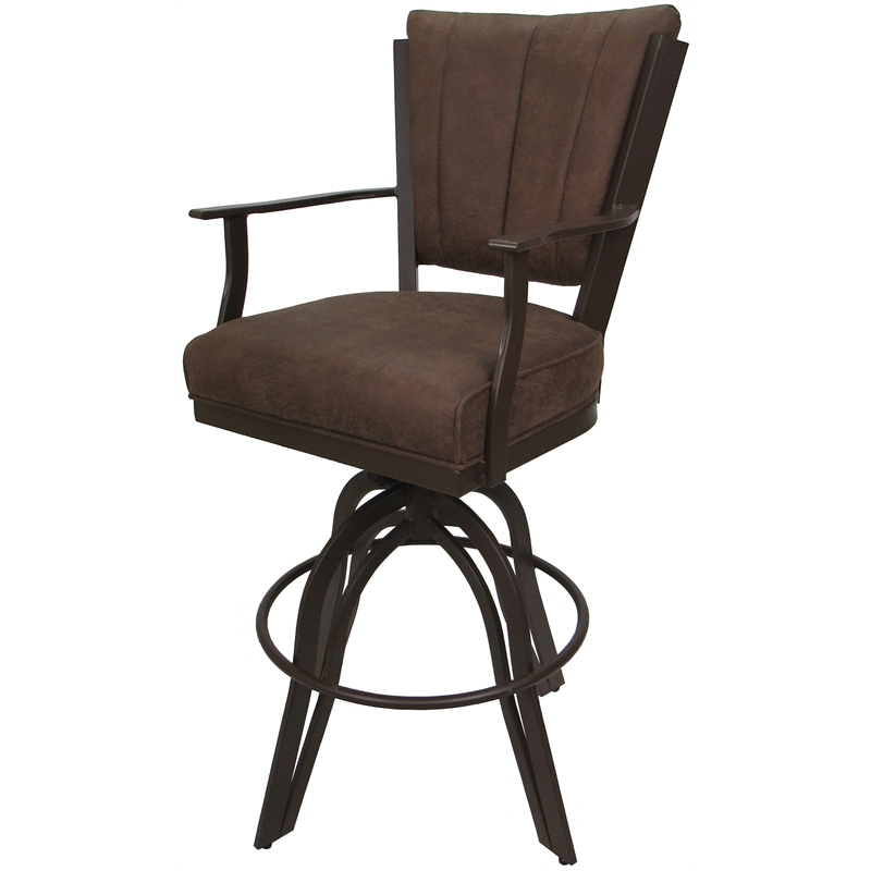 Swivel Tilt Metal Counter Stool 24