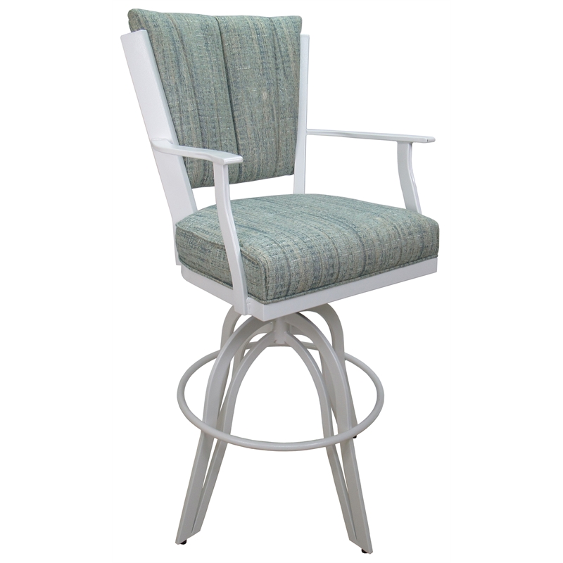 Swivel Tilt Metal Counter Stool 24