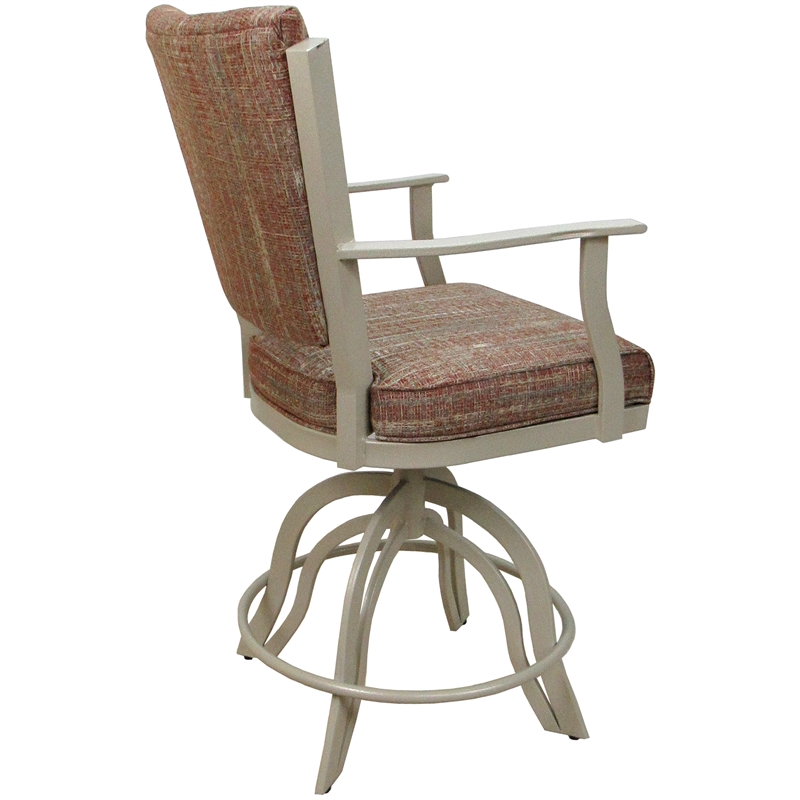 Swivel Tilt Metal Counter Stool 24