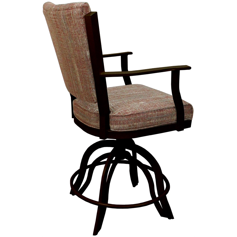 Swivel Tilt Metal Counter Stool 24