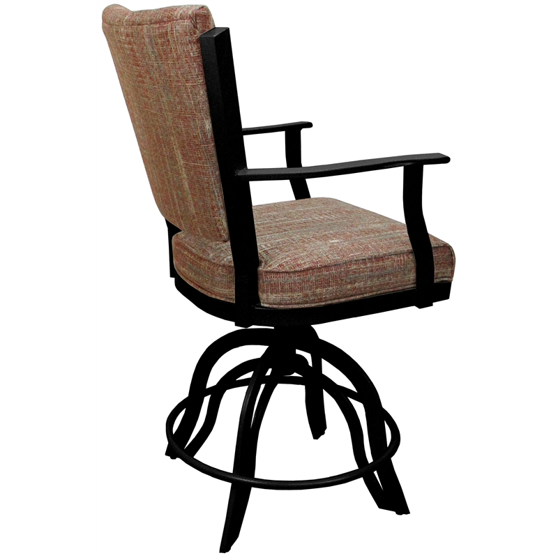 Swivel Tilt Metal Counter Stool 24