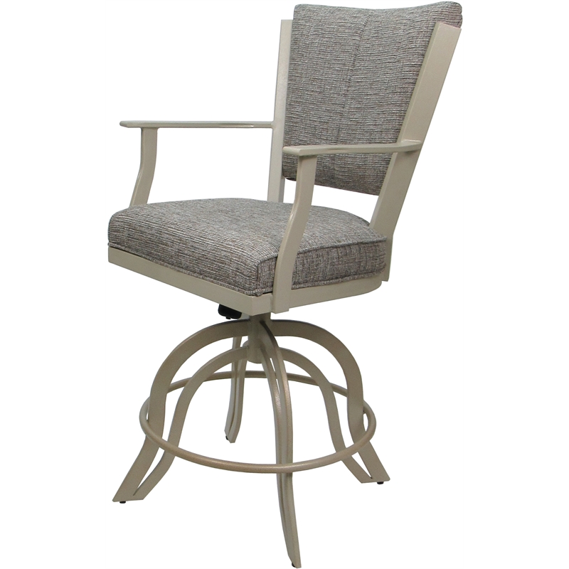 Swivel Tilt Metal Counter Stool 24