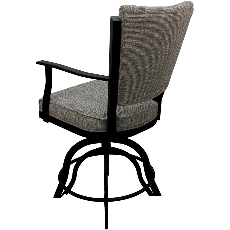 Swivel Tilt Metal Counter Stool 24