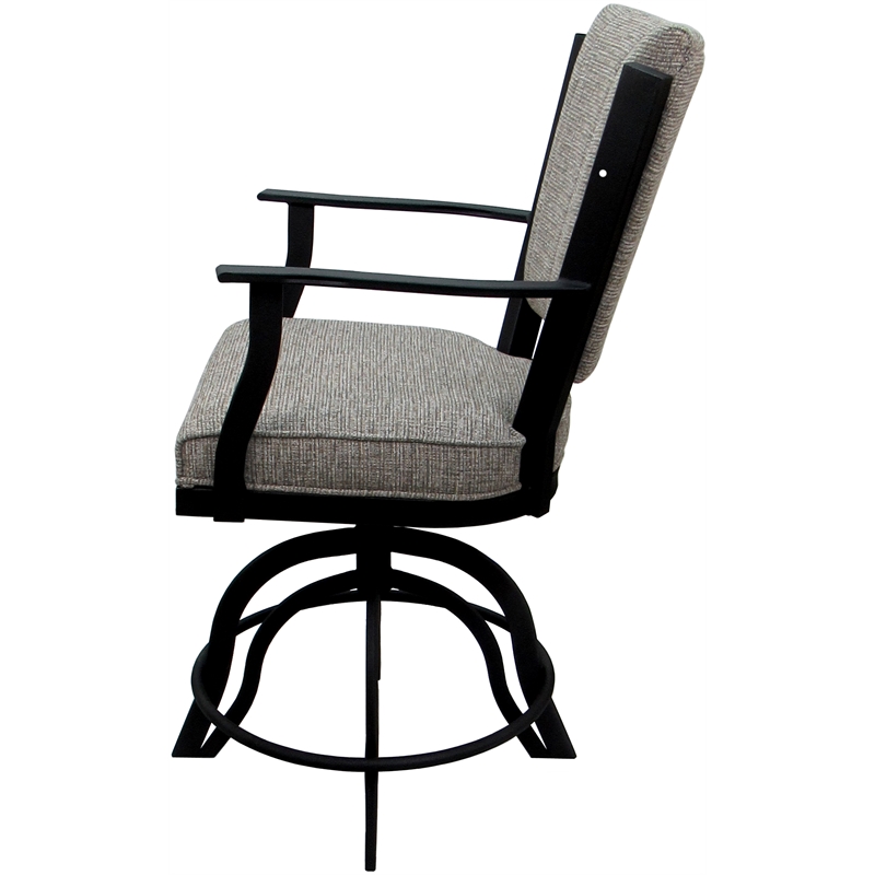 Swivel Tilt Metal Counter Stool 24