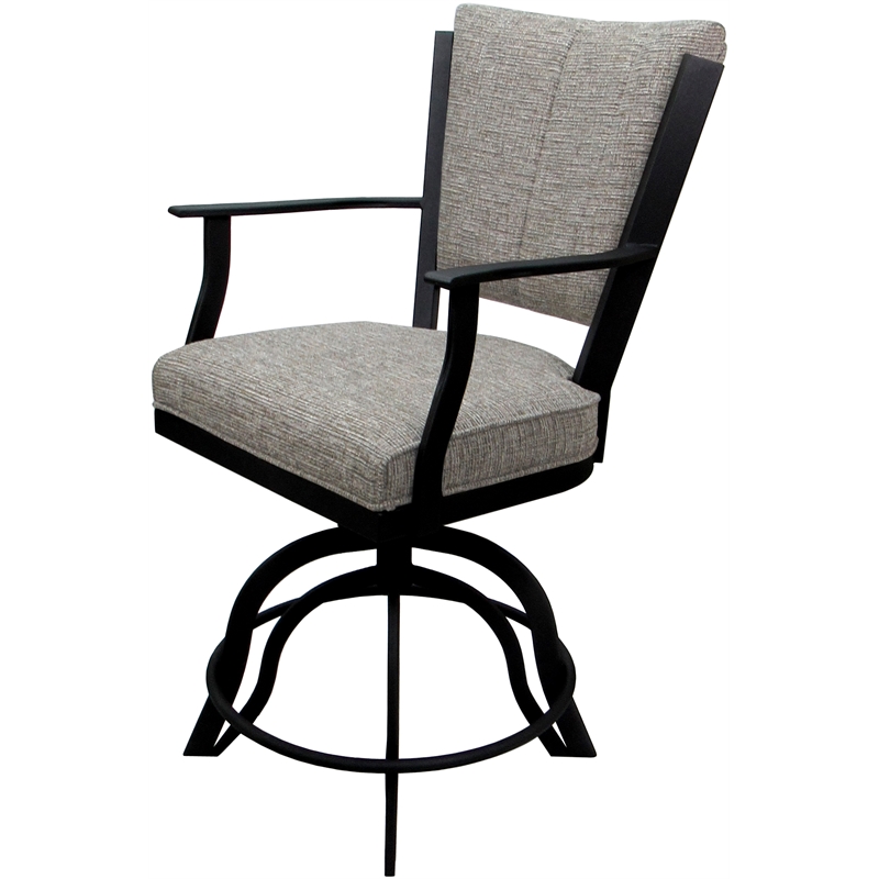 Swivel Tilt Metal Counter Stool 24