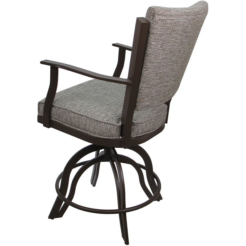Swivel Tilt Metal Counter Stool 24