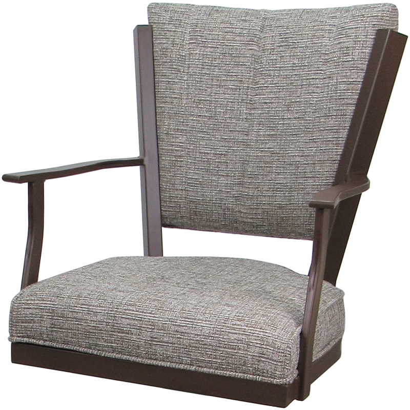 Swivel Tilt Metal Counter Stool 24