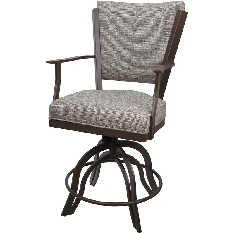 Swivel Tilt Metal Counter Stool 24