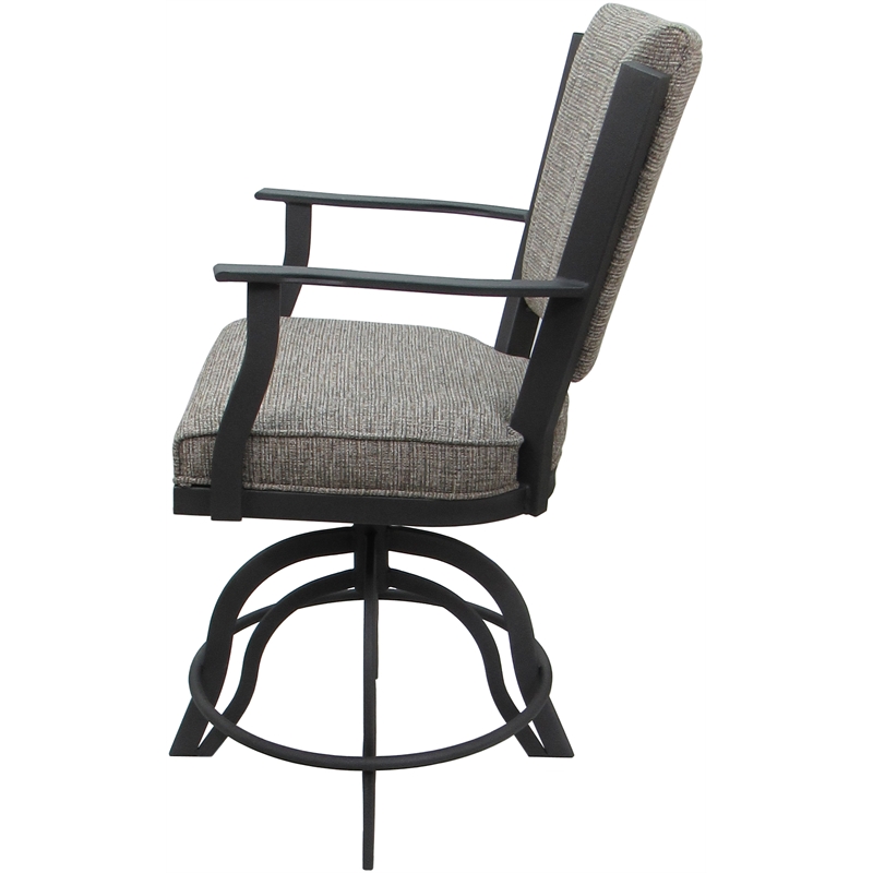 Swivel Tilt Metal Counter Stool 24