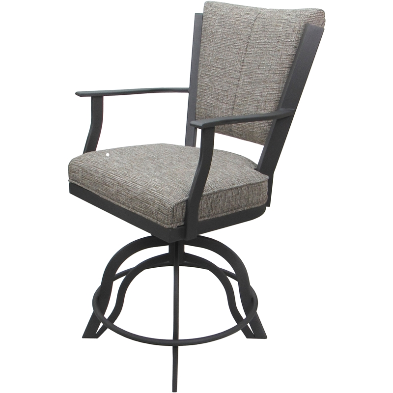 Swivel Tilt Metal Counter Stool 24