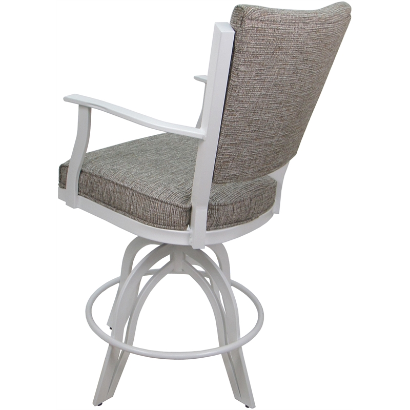 Swivel Tilt Metal Counter Stool 24