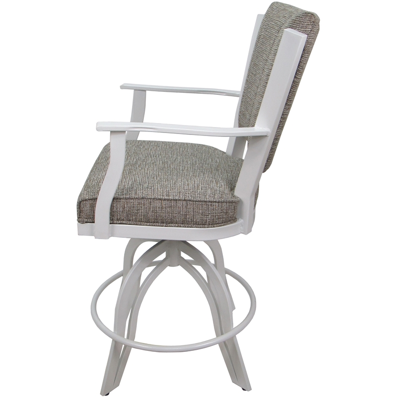 Swivel Tilt Metal Counter Stool 24