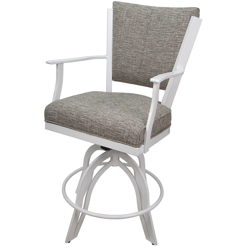 Swivel Tilt Metal Counter Stool 24