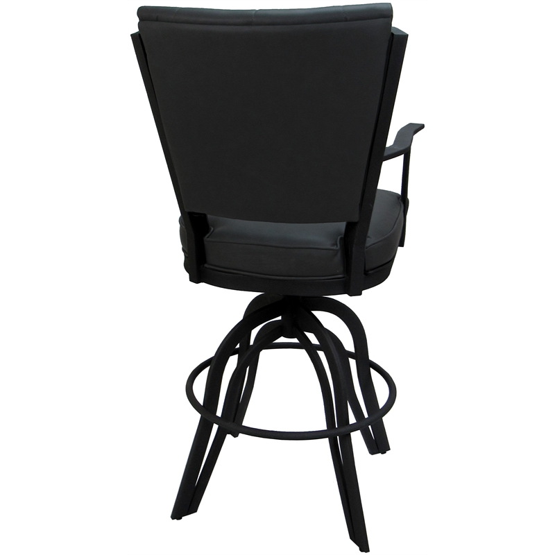 Swivel Tilt Metal Counter Stool 24