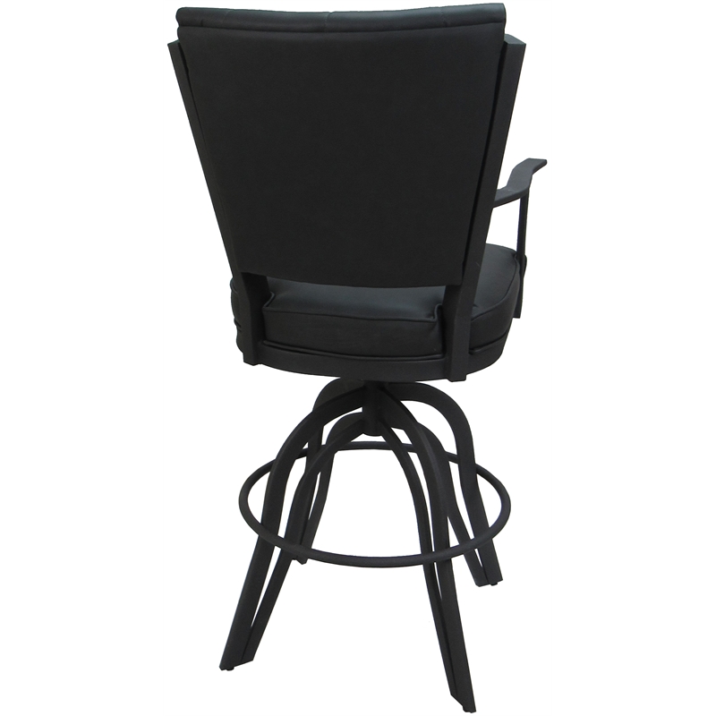 Swivel Tilt Metal Counter Stool 24