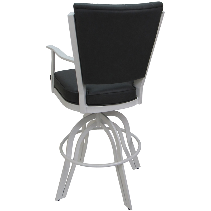 Swivel Tilt Metal Counter Stool 24