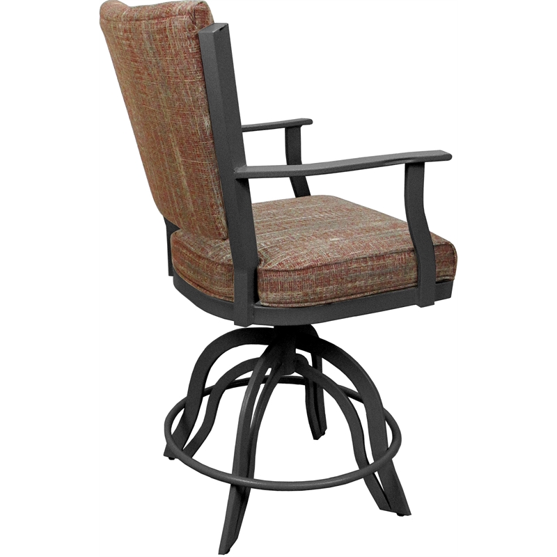 Swivel Tilt Metal Counter Stool 24