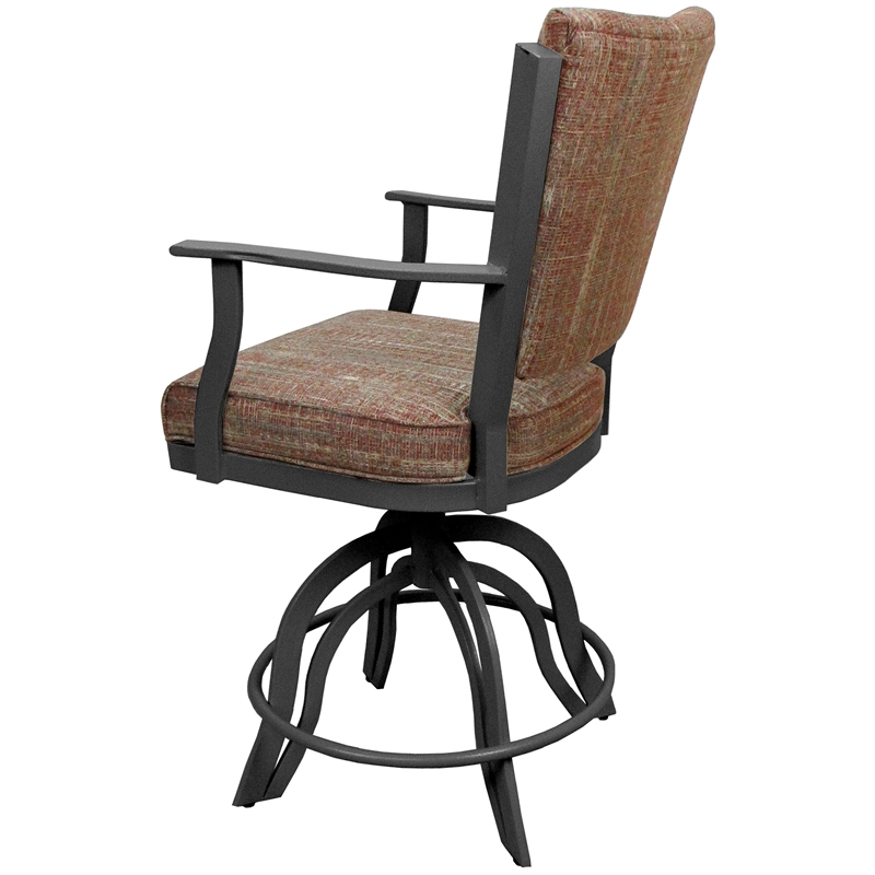 Swivel Tilt Metal Counter Stool 24
