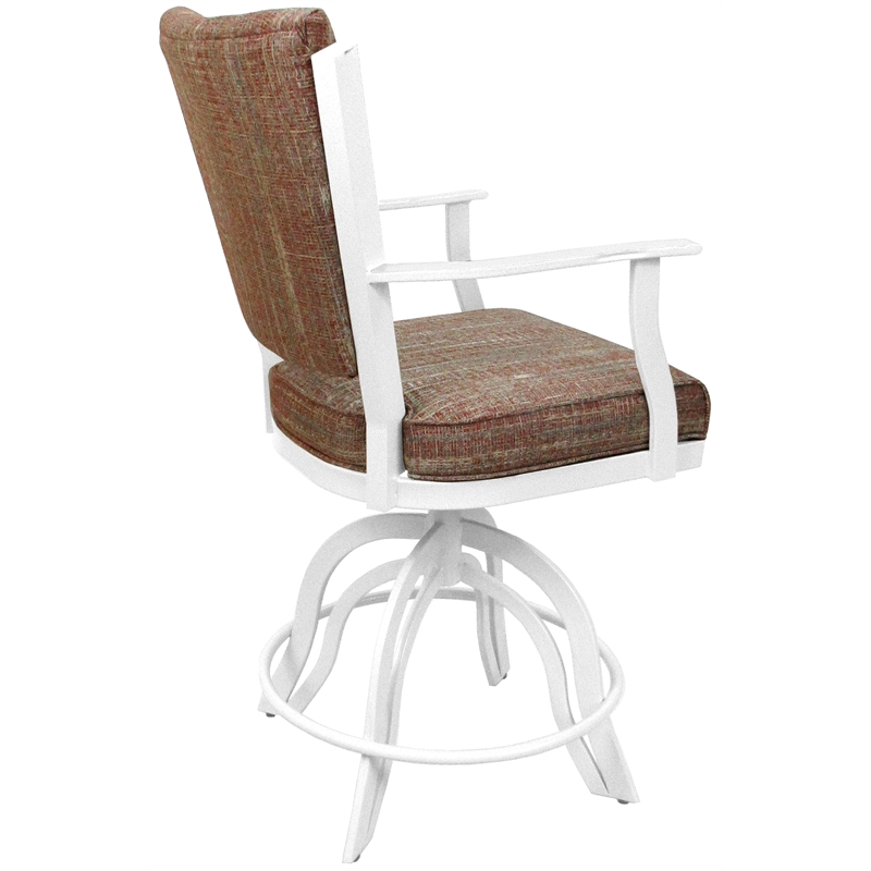 Swivel Tilt Metal Counter Stool 24